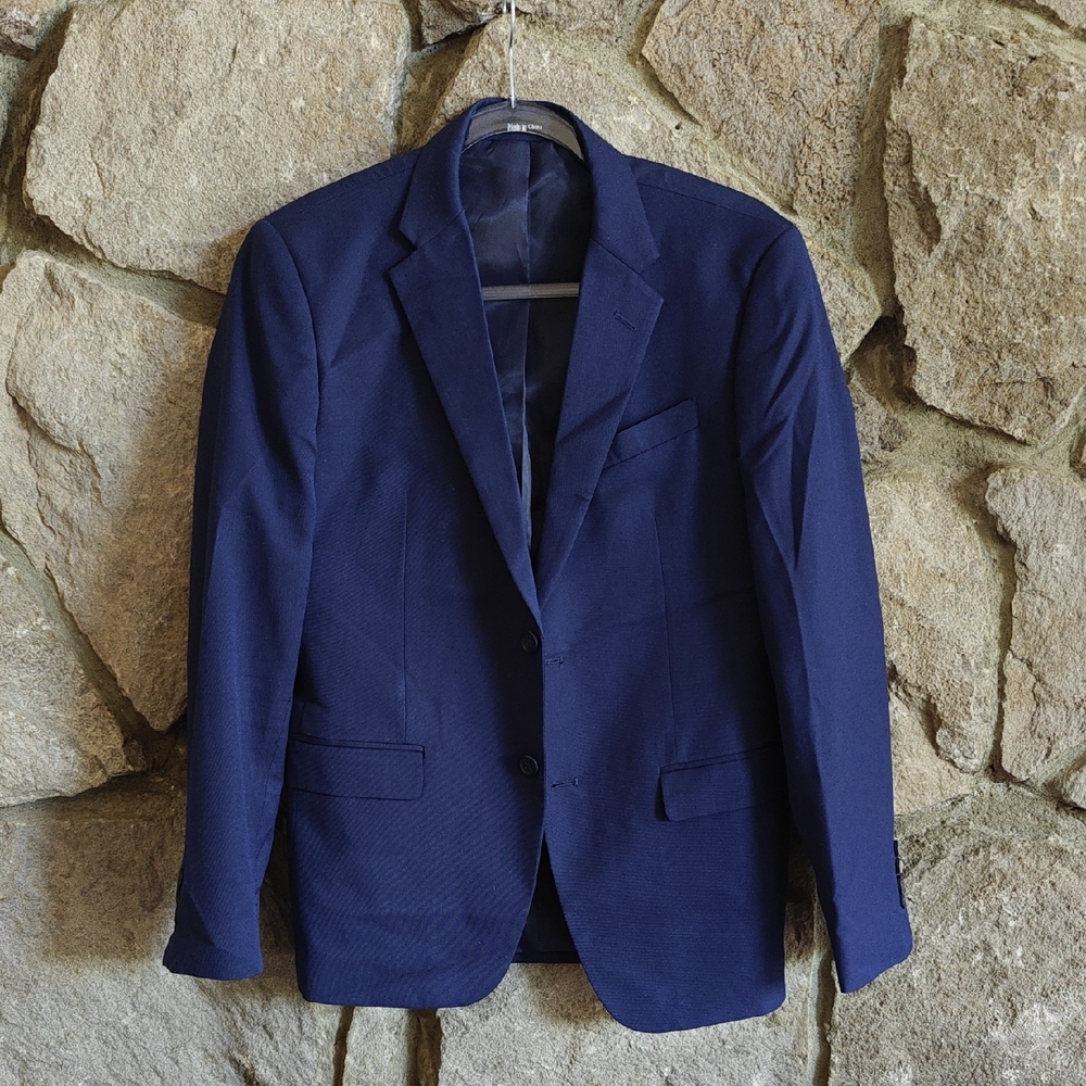 Egara Blue Sport Coat Modern Tailored Fit